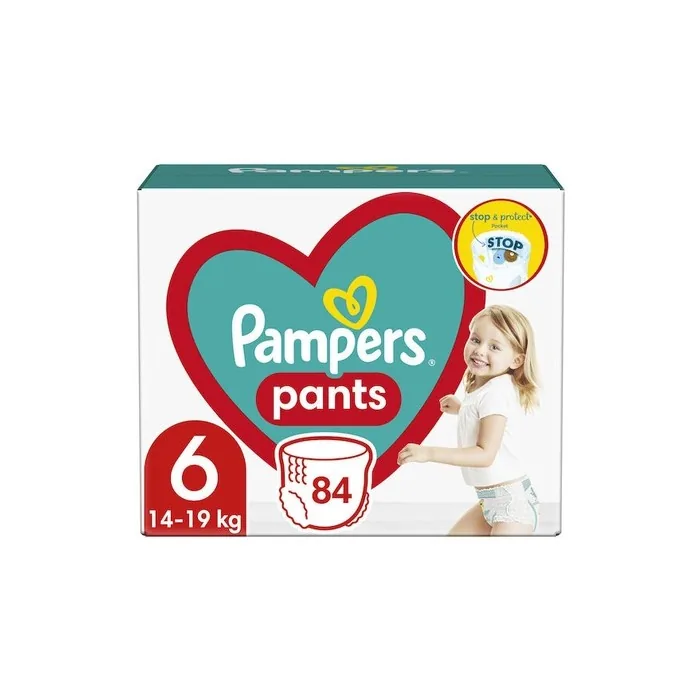 Pampers Pants Max Size 6 - 84 Count
