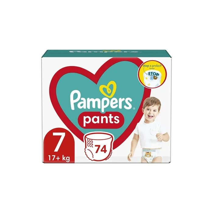 Pampers Pants Boy/Girl 7 74 Pcs Size 7 74 Pcs