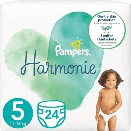 Pampers Harmonie Size 5 - 24 Pieces