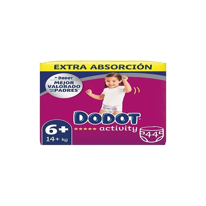 Dodot Activity Diapers Size 6 44 Diapers 14kg Maximum Absorption And Comfort By Dodot