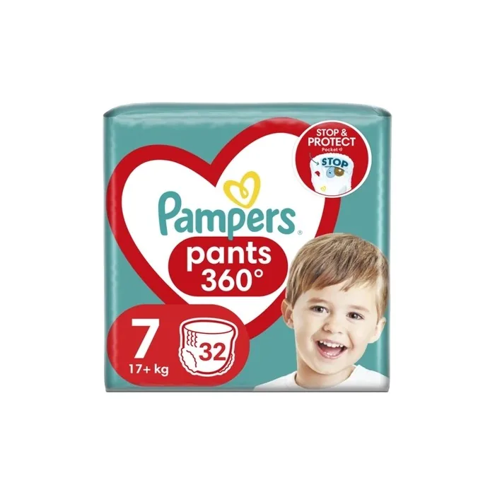 Pampers Pants Size 7 - 32 Pieces