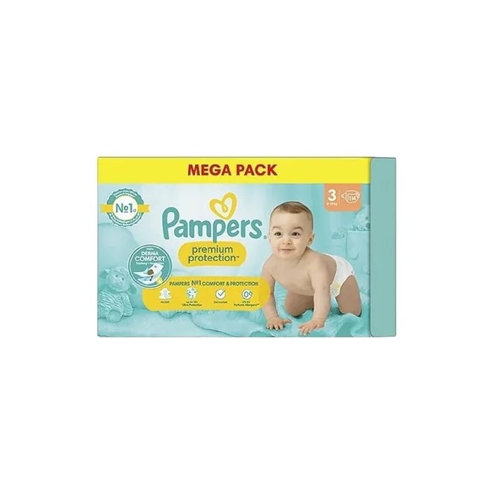 Pampers Premium Protection Size 3 - 114 Pieces