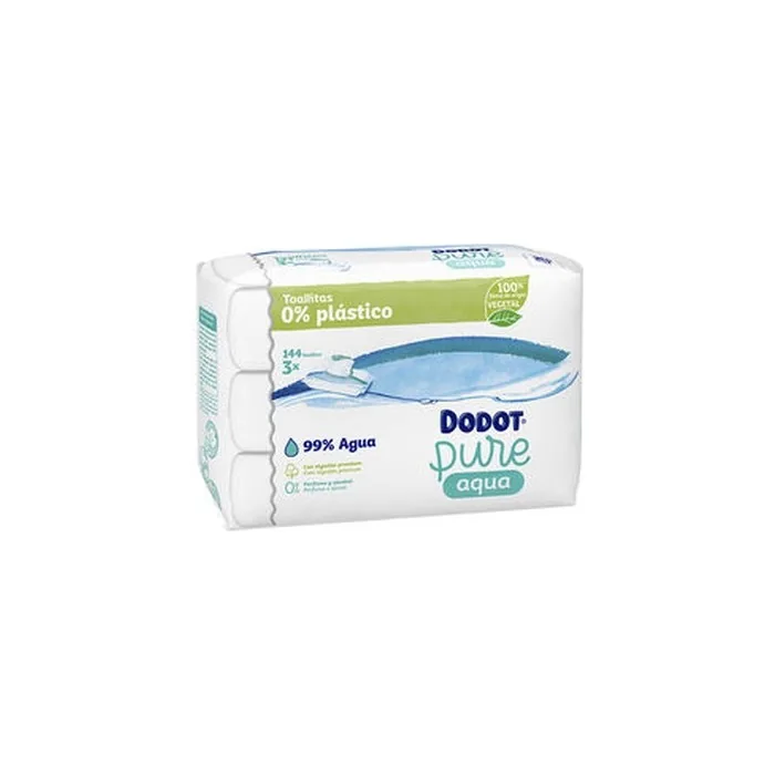 Dodot Pure Total Care 99 Water Wet Wipes 144 Units