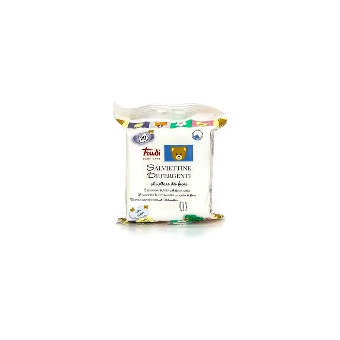 Trudi Baby 00435 Care Wipes with Flower Nectar 20 Pieces
