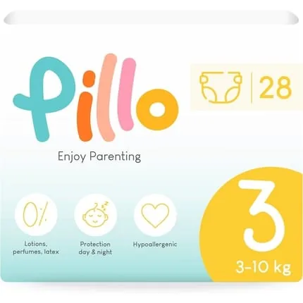 Pillo Baby Nappy Size 3 Midi 610 Kg 1322 Lbs