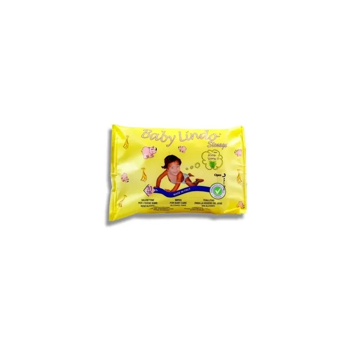 Baby Cute Cleansing Wipes For Kids Pack Of 20