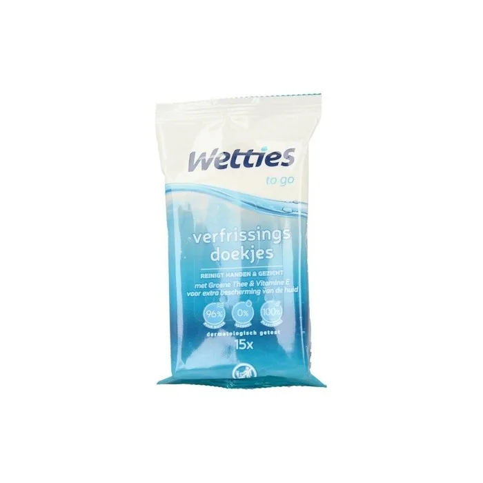 Wetties To Go Refreshing Wipes - Convenient And Refreshing Wipes For On-The-Go Use