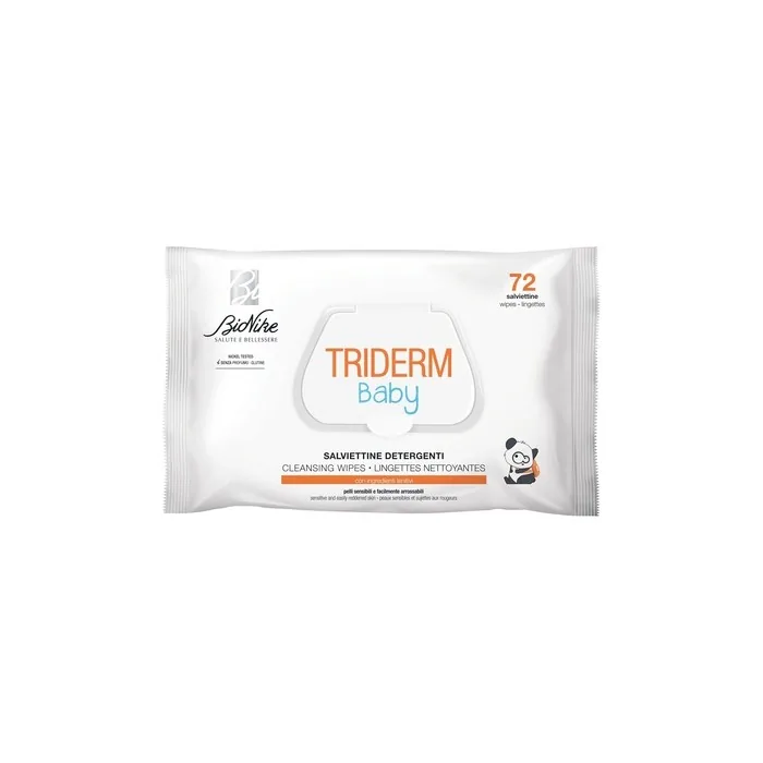 Bionike Triderm Baby Baby and Baby Moisturizing Wipes for Dry and Sensitive Skin