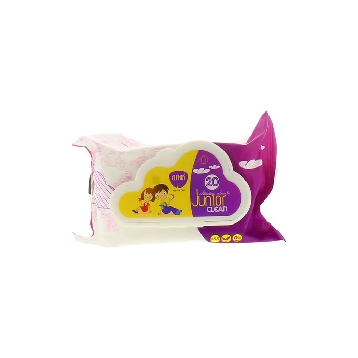 Clendy Junior Clean 20 Wipes