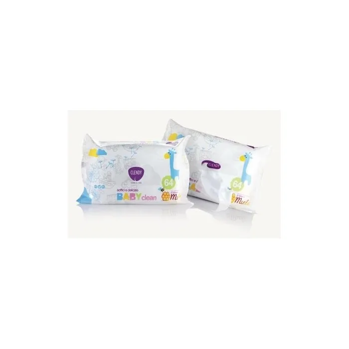 Clendy Baby Wipes Honey 64 Pieces