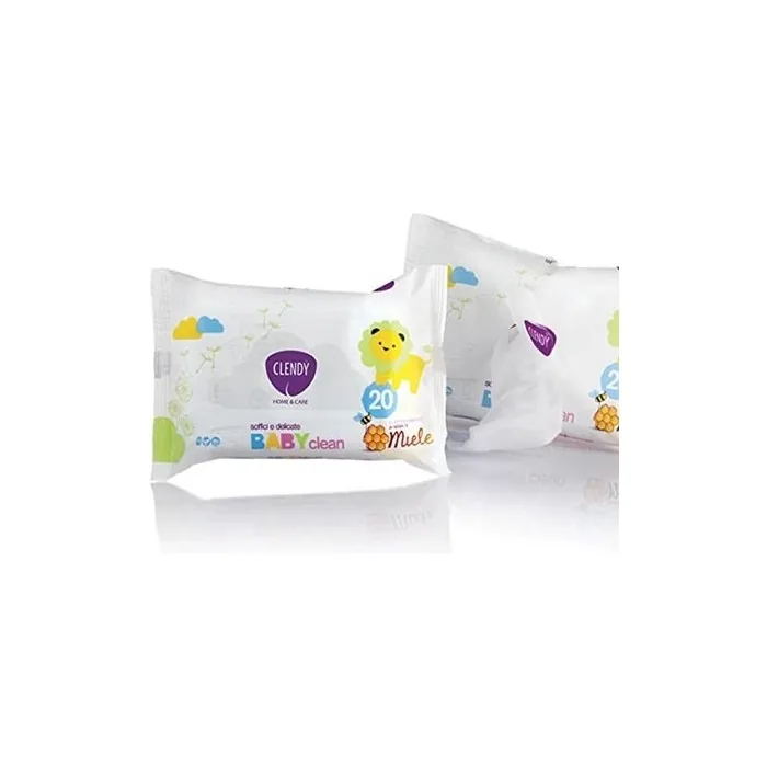 Baby Clean Honey Wipes 20 Count