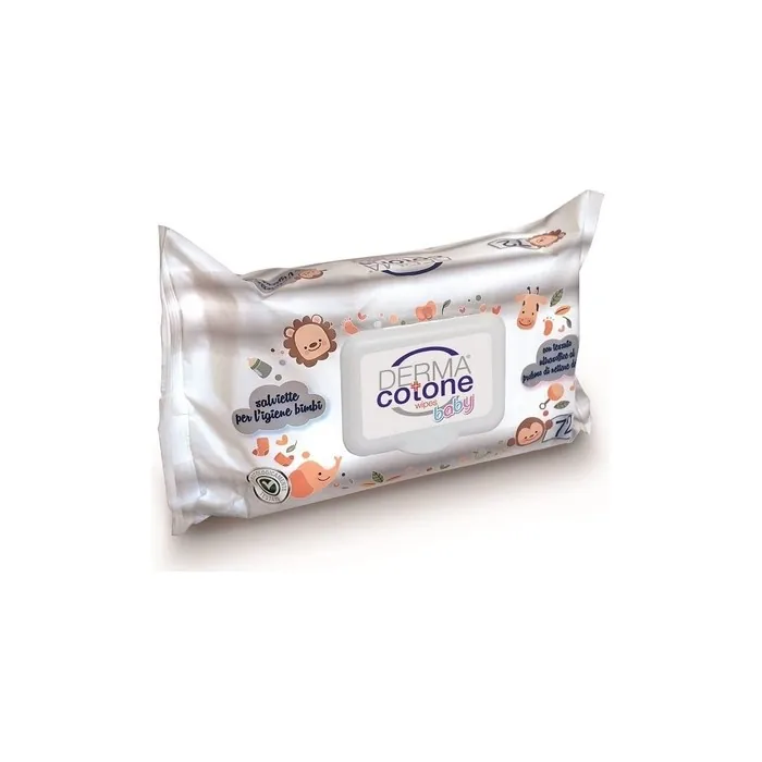 Dermacotone Baby Cleansing Wipes Nectar of Flowers Scent 72 Wipes