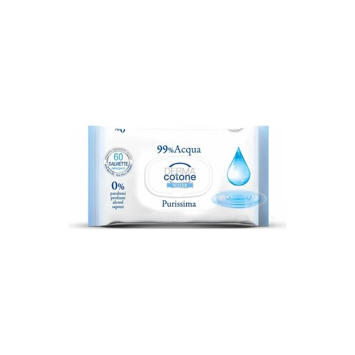 Dermacotone Water Wipes 99% Pure Water 60 Wipes