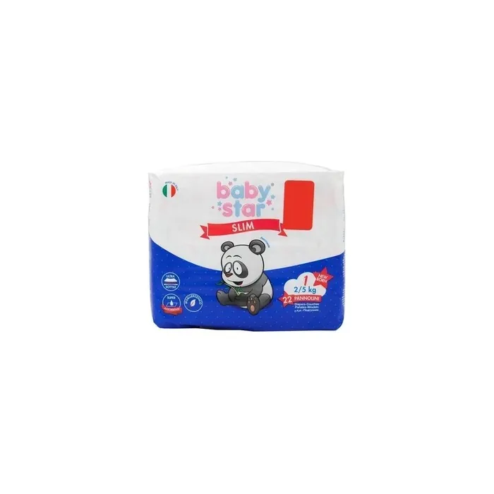 Farvima Medicinali Spa Baby Star 22 Diapers 1 New Born 25 Kg
