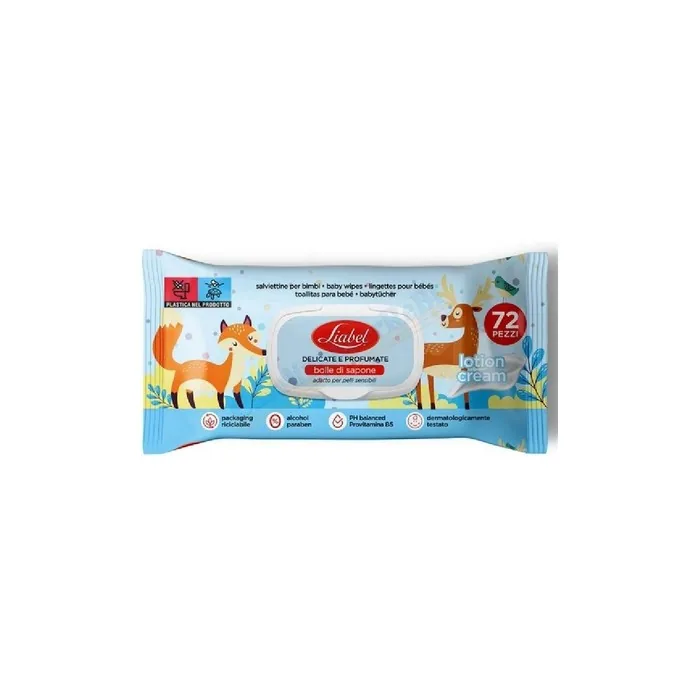 Liabel Baby Wipes 72 Pcs