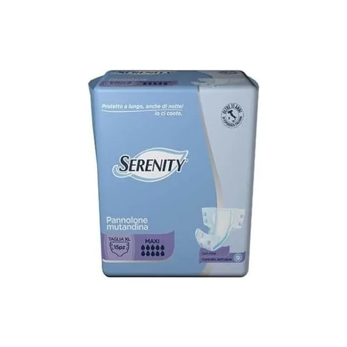 Serenity Maxi Diaper with Aloe Day/Night Size XL