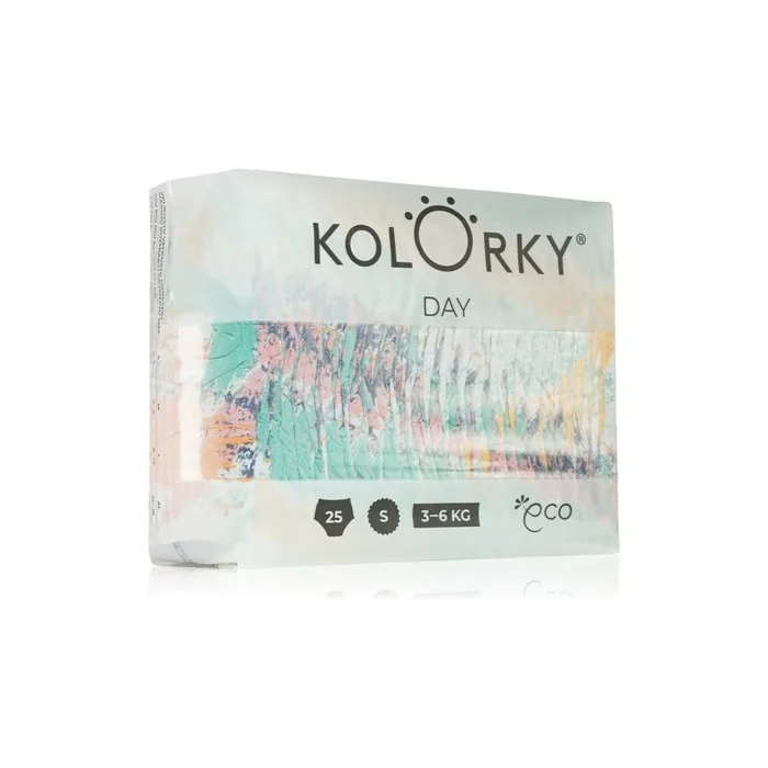 Kolorky Day Brushes Disposable Diapers Size S 36 Kg 25 Pcs
