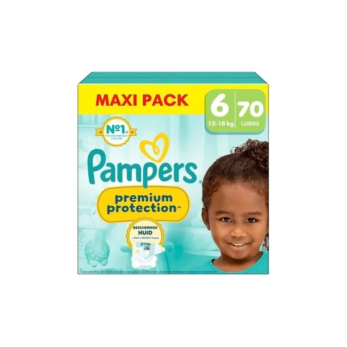 Pampers Premium Protection Skin Comfort Size 6 Maxi Pack 70 Diapers 1318 Kg