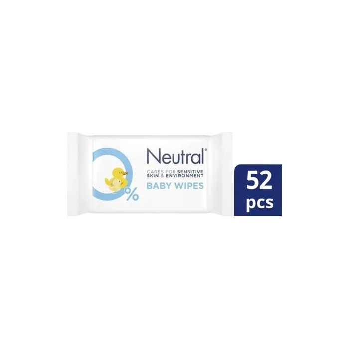 Neutral Baby Wipes 0 Perfume - Gentle And Fragrance-Free For Your Baby's Skin