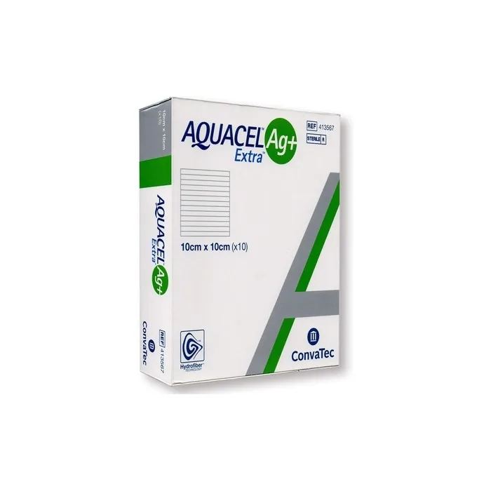 ConvaTec Aquacel Ag+ Extra Dressing 10cm x 10cm