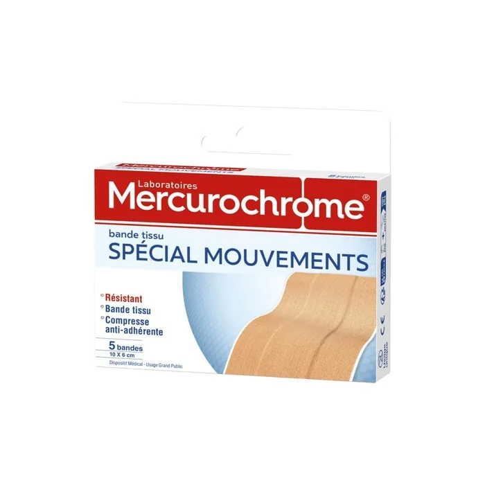Special Mercurochrome Movement Fabric Band - Pack of 5
