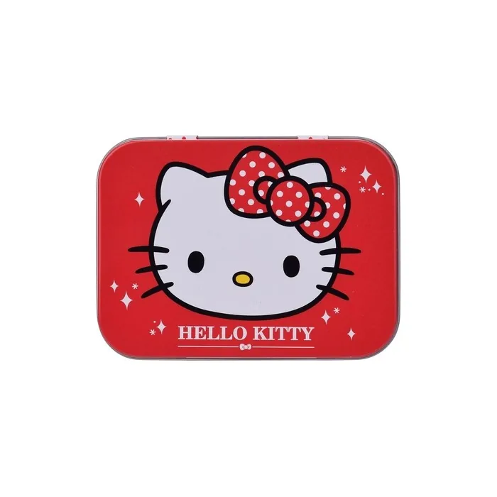 Take Care Hello Kitty Metal Box of Glittery Pre-Cut Bandages
