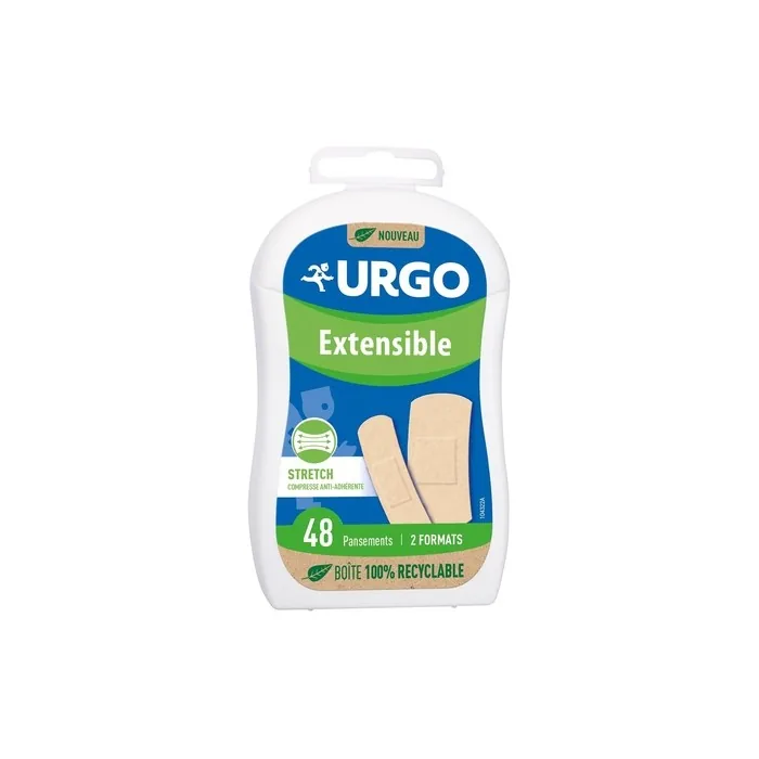 Urgo Stretch Non-Stick Compress Dressings Family Box - Pack of 48