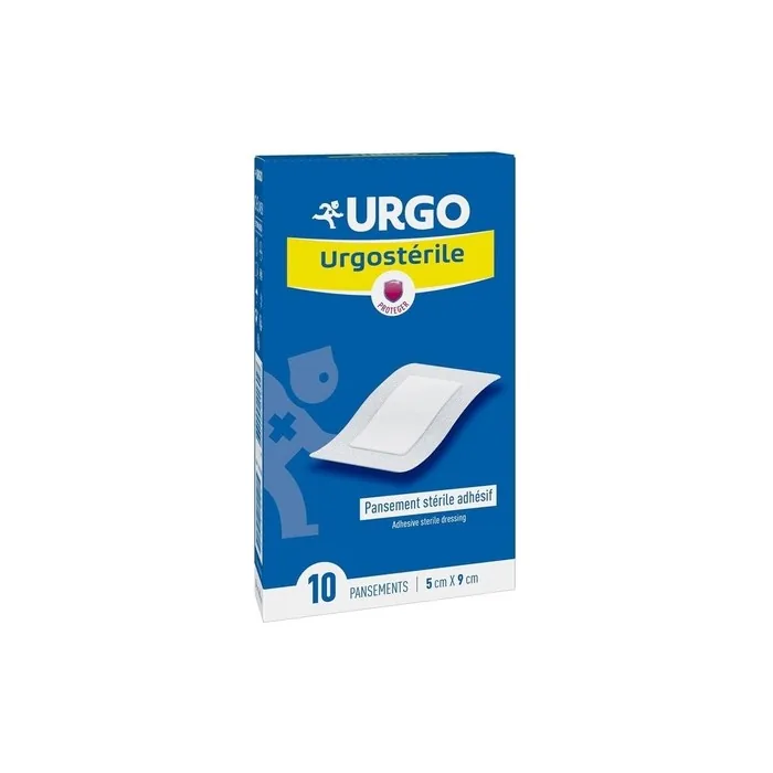 Urgo Urgosterile Adhesive Sterile Dressing 5x9cm - Pack of 10
