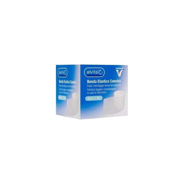 Alvita Cohesive Elastic Bandage 4cm x 4m