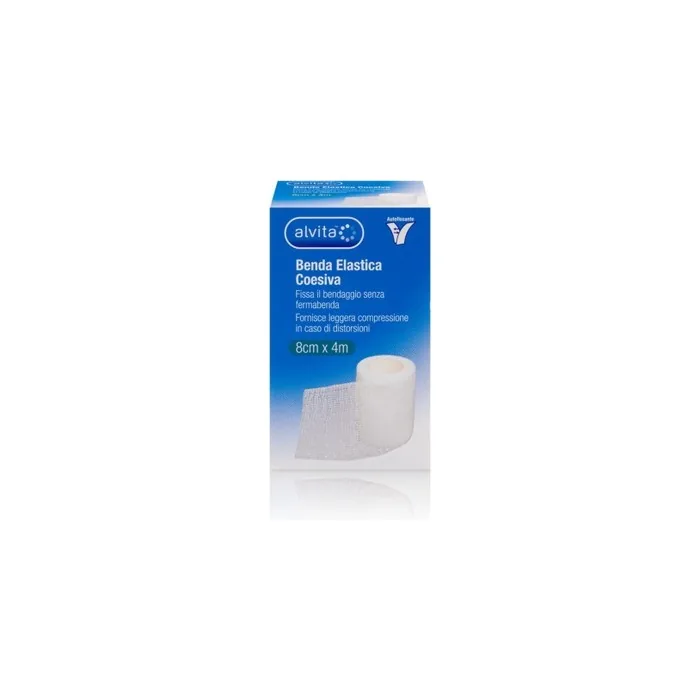 Alvita Cohesive Elastic Bandage 8x4