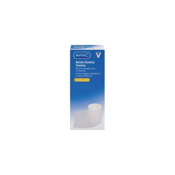Alvita Cohesive Elastic Bandage 12cm x 4m