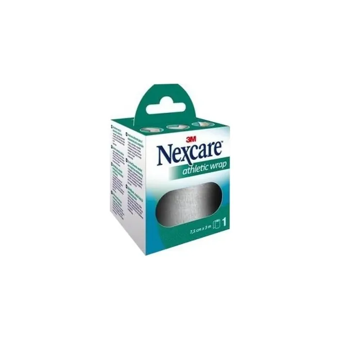 Nexcare Cohesive Elastic Bandage White 3 M X 75 Cm