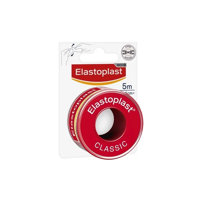 Elastoplast Classic Fabric First Aid Tape 25cm X 5m