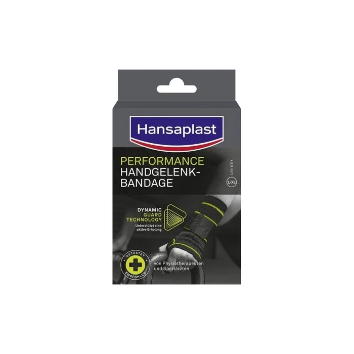 Elastoplast Hansaplast Performance Wrist Bandage L/XL - Black