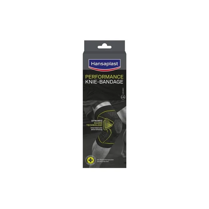 Elastoplast Hansaplast Performance Knee Bandage L/XL - Black
