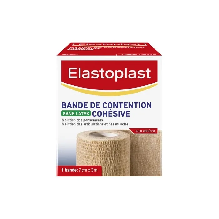 Elastoplast Cohesive Compression Bandage 7cm x 3m - Flesh
