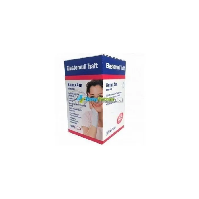 Bsn Medical Elastomull Haft Elastic Fixation Bandage 8 Cm X 4 M