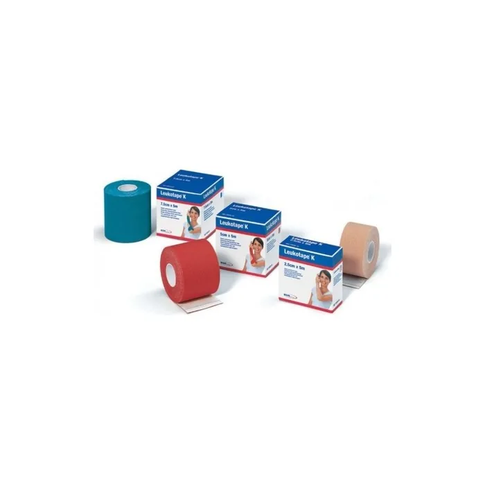 BSN Medical Leukotape K Kinesiology Tape Red 7.5cm x 4.5m