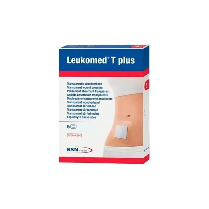 Bsn Medical Leukomed T Plus Transparent Absorbent Dressing 10x35 Cm 5 Units