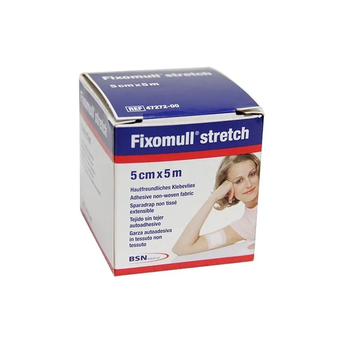 BSN Medical Fixomull Stretch Wound Dressing 5m x 5cm - Elastic, Sterile