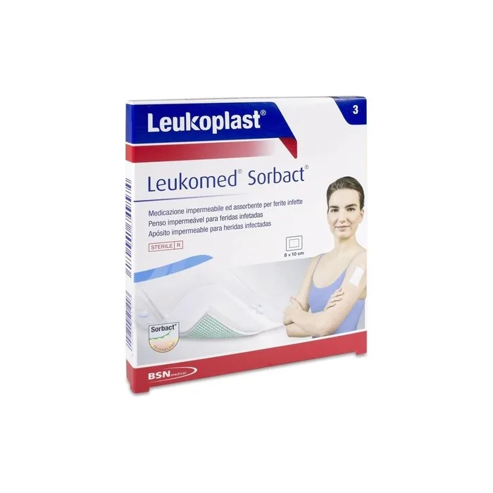 Leukomed Sorbakter 8cm x 10cm