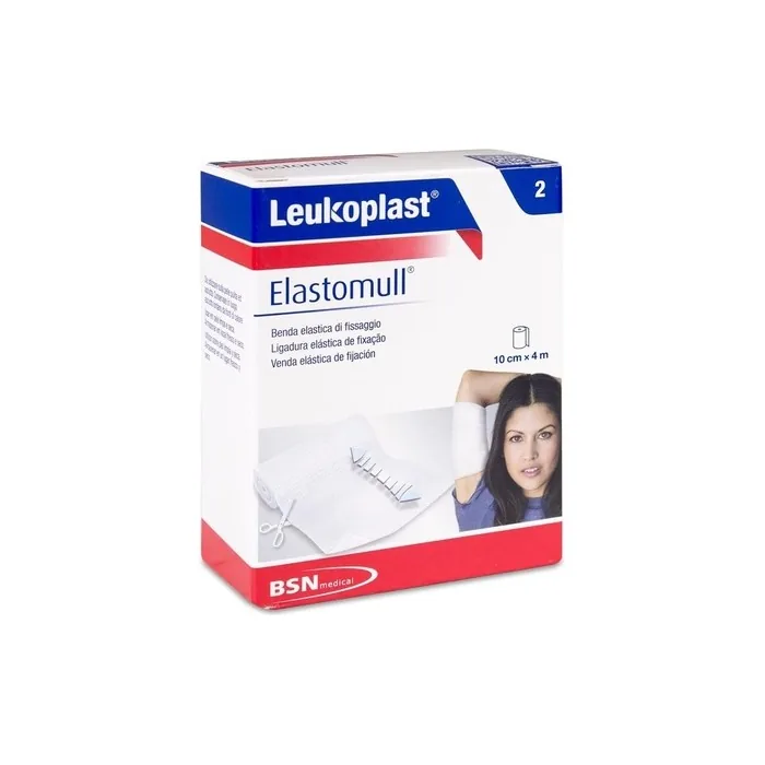 BSN Medical Leukoplast Elastomull Elastic Bandage 10cm x 4m - Pack of 2