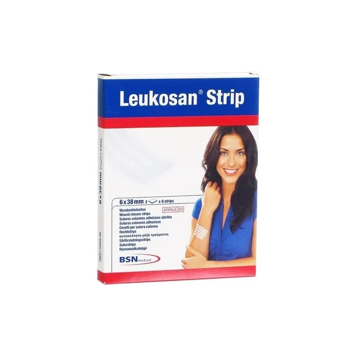 Essity BSN Medical Leukosan Strips 38mm x 6mm - Pack of 5