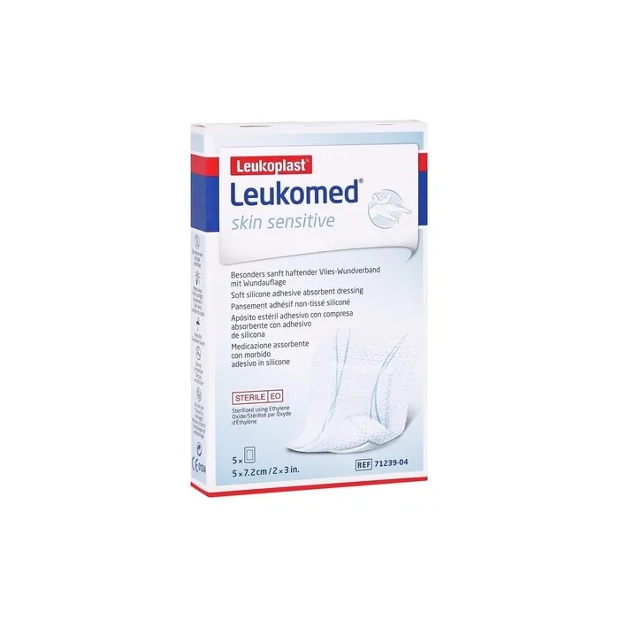 LEUKOMED Skin Sensitive Sterile 5x7.2cm - Pack of 5