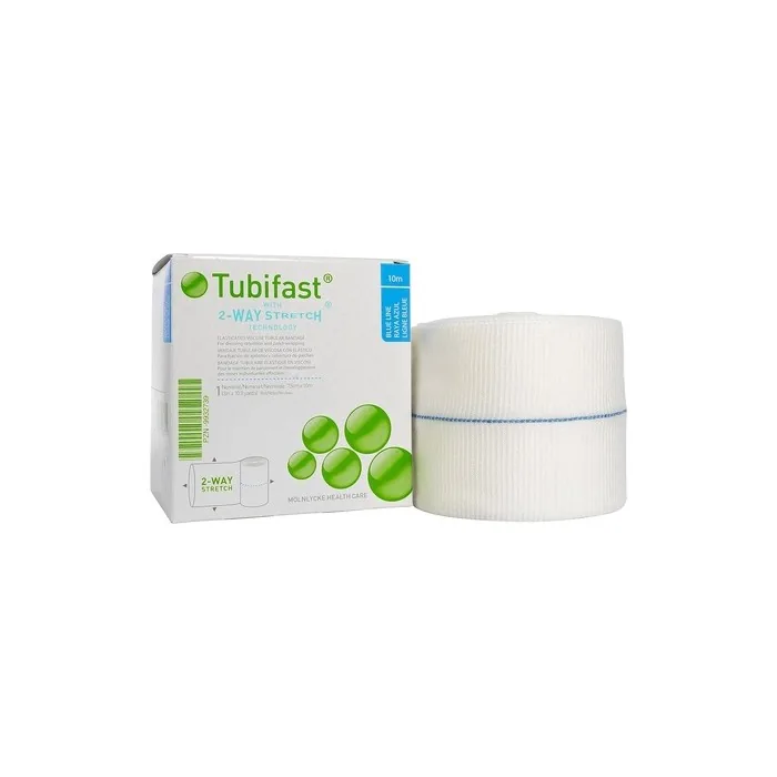 TUBIFAST Tube Bandage Blue Large 10m