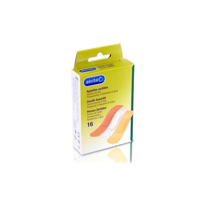 Alvita Assorted Adhesive Bandages 16 Count