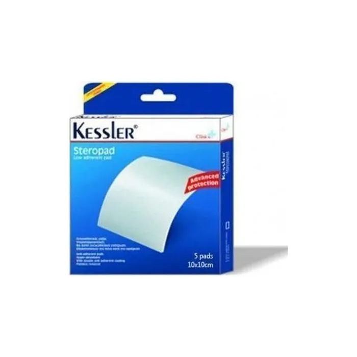 Kessler Steropad Sterile Adhesive Gauzes 10 X 10 Cm