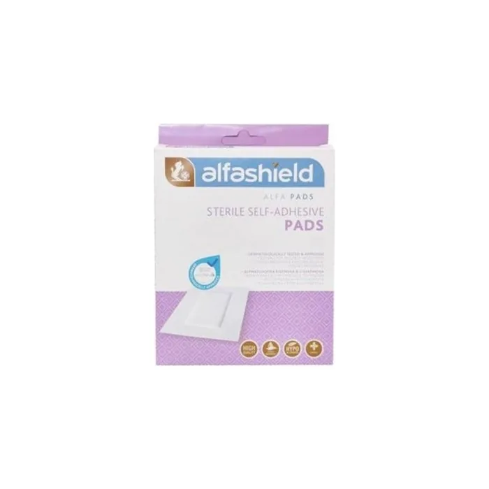 Alfa Gauze Sterile Adhesive Dressing 10x10cm, Pack Of 5