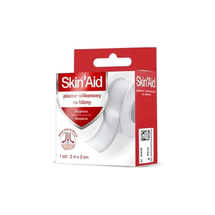 Skin Aid Therapy Silicone Scar Sheet Roll 2m X 2cm 1 Piece