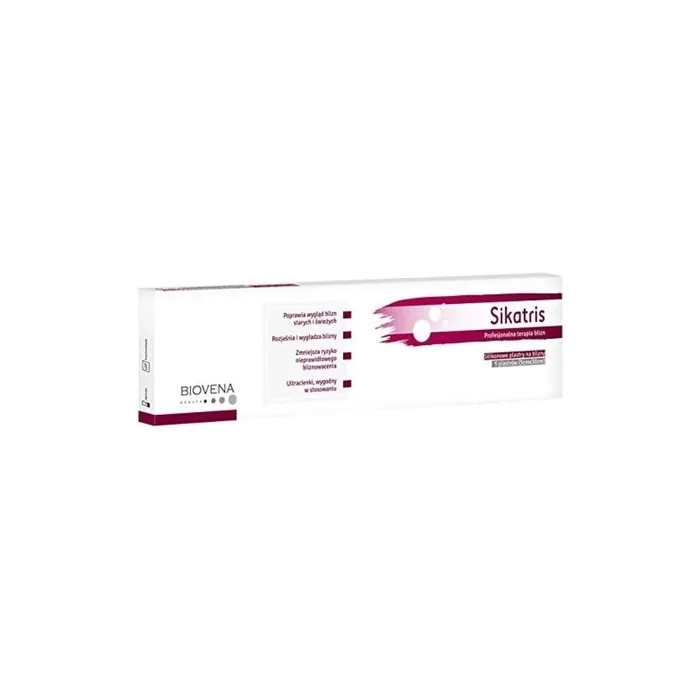 Sikatris Silicone Discs for All Types of Scars 5cm x 30cm - Pack of 5